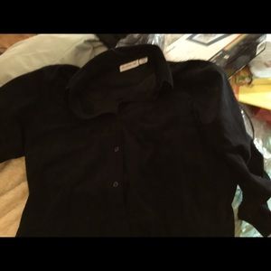 Long sleeve velour shirt